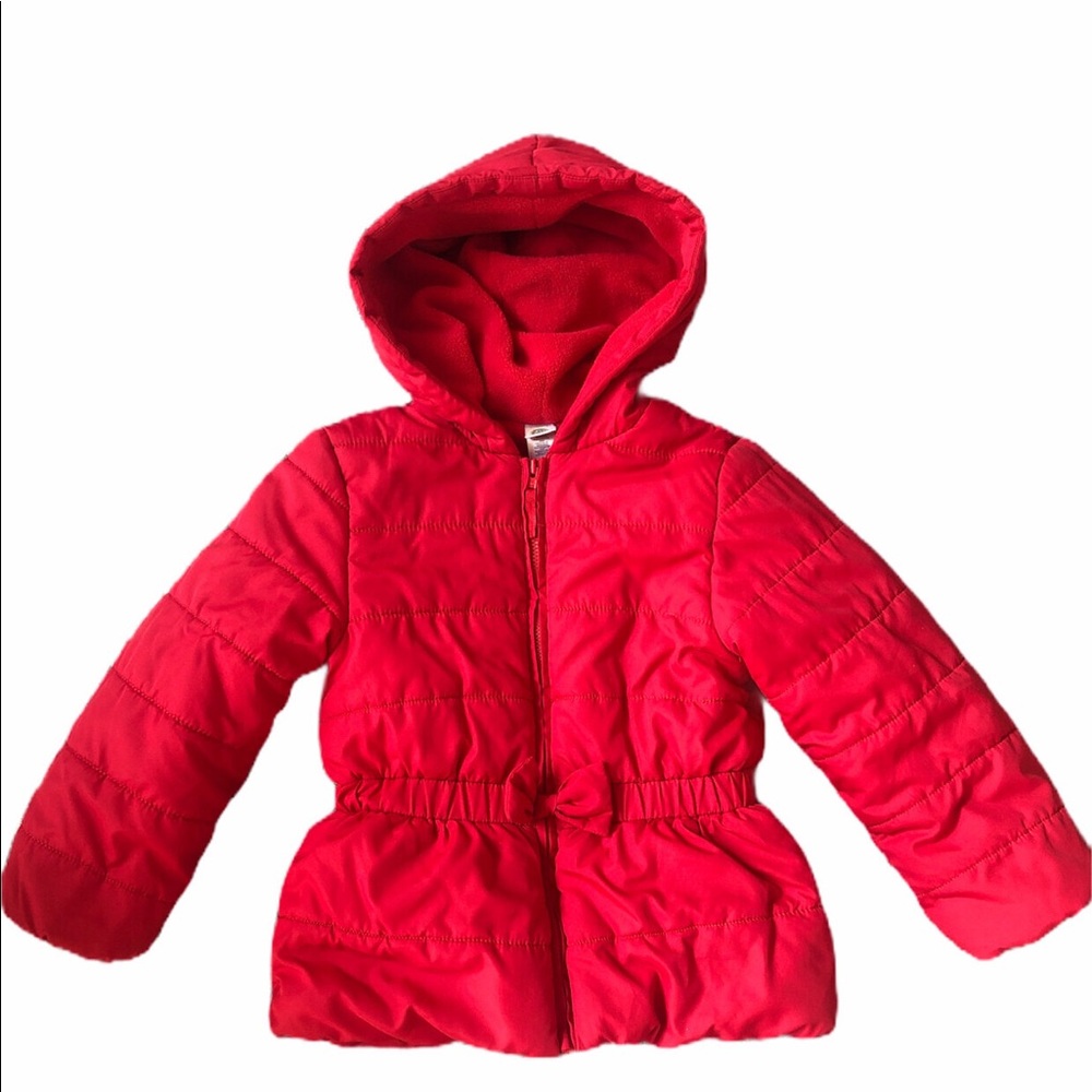 Little Me red now coat